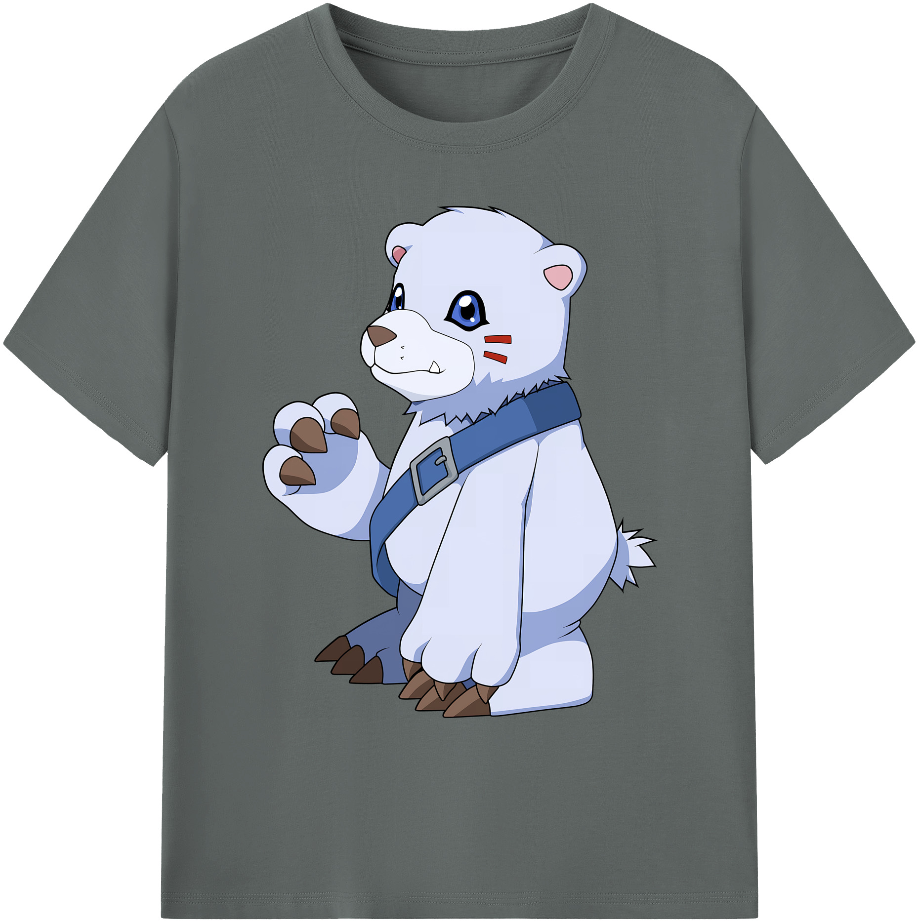 （画像用） Digimon デジタルモンスター/デジモン 綿100％ メンズ半袖Tシャツ｜肌触りやわらか＆通気性